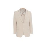 ALTINYILDIZ CLASSICS Pamuklu Blazer Ceket, 54-6 Drop, ACE004261321, Bej, Erkek