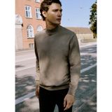 ALTINYILDIZ CLASSICS Pamuklu Yarım Balıkçı Yaka Triko Kazak, 3XL, ACE043261438, Vizon, Erkek