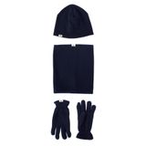 ALTINYILDIZ CLASSICS Polar Bere Boyunluk Eldiven Set, Renk Lacivert, Beden STN