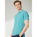 ALTINYILDIZ CLASSICS Polo Yaka T-Shirt, 2XL, 5003005767, Petrol, Erkek