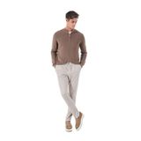 ALTINYILDIZ CLASSICS Slim Fit Bağlamalı Bel Pantolon, 48, 5003252709, Bej, Erkek