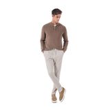 ALTINYILDIZ CLASSICS Slim Fit Bağlamalı Bel Pantolon, 52, 5003252709, Bej, Erkek