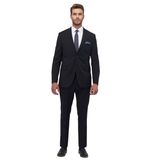 ALTINYILDIZ CLASSICS Slim Fit Dar Kesim Düz Lacivert Su Geçirmez Nano Takım Elbise, Renk Lacivert, Beden 50-8 DROP