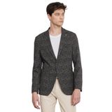 ALTINYILDIZ CLASSICS Slim Fit Dar Kesim Mono Yaka Kazayağı Desenli Ceket, Renk Haki, Beden 46-6 Drop