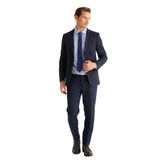 ALTINYILDIZ CLASSICS Slim Fit Dar Kesim Mono Yaka Takım Elbise, Renk Lacivert, Beden 56-6 Drop