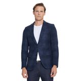 ALTINYILDIZ CLASSICS Slim Fit Dar Kesim Mono Yaka Yünlü Ceket, Renk Lacivert, Beden 48-6 Drop