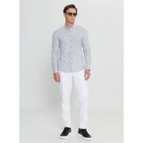 Altınyıldız Classics Slim Fit Düğmeli Yaka Antrasit Erkek Gömlek ACE020252168_ATR