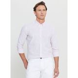 Altınyıldız Classics Slim Fit Düğmeli Yaka Pembe Erkek Gömlek ACE020252168_PMB - 2XL