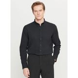Altınyıldız Classics Slim Fit Düğmeli Yaka Siyah Erkek Gömlek ACE020261519_SYH - XL