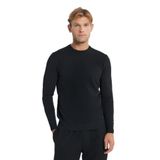 ALTINYILDIZ CLASSICS Standart Fit Normal Kesim Bisiklet Yaka Jakarlı Triko Kazak, Renk Siyah, Beden 2XL