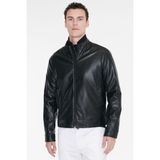Altınyıldız Classics Standart Fit Normal Kesim Gömlek Yaka Ince Dolgulu Mont - 2XL - Siyah