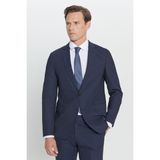 Altınyıldız Classics Su Geçirmez Slim Fit Dar Kesim Mono Yaka Nano Takım Elbise - Lacivert - 6 Drop - 56