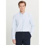 ALTINYILDIZ CLASSICS Tailored Fit Düğmeli Yaka Açık Mavi Gömlek, M, 5003300854, Açık Mavi, Erkek