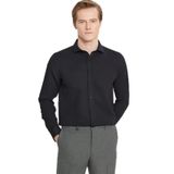 ALTINYILDIZ CLASSICS Tailored Fit İtalyan Yaka Gömlek, M, 5003306799, Siyah, Erkek