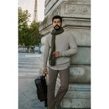 Altınyıldız Classics Tam Balıkçı Yaka Standart Ekru Erkek Kazak ACE492510015_TRIKO TAM BALIKCI YAKA