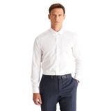 ALTINYILDIZ CLASSICS Ütü Gerektirmeyen Non-iron Slim Fit Dar Kesim%100 Pamuk Gömlek, XL, 4A2000000007, Beyaz, Erkek