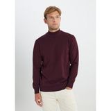 Altınyıldız Classics Yarım Balıkçı Yaka Standart Bordo Erkek Kazak ACE492510017_TRIKO Yarım Balıkcı Ya - 3XL
