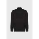 Altınyıldız Classics Yarım Balıkçı Yaka Standart Siyah Erkek Kazak ACE492510198_TRIKO YARIM BALIKCI - 2XL