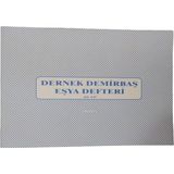 Altınyıldız Dernek Demirbaş 40 Yaprak Defter