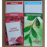 Altınyıldız Unutmayınız Not Kagıdı 50Lı Karel 8X14