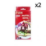 Altıs 12 Renk Pastel Boya 1212 2 Adet