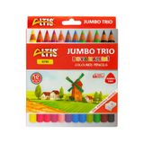 Altıs Jumbo Trio Kuru Boya Kalemi 12Li 5735
