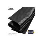 Altitek 50x100 cm İzole Halı 2 mm 1 kV Elektrik Yalıtkan Paspas İş Güvenliği Pano Önü Halısı 50100