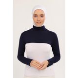 Altobeh Balıkçı Yakalı Boyunluklu Kolluk, Lacivert