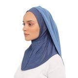 Altobeh Hazır Lüks Pratik Hijablı Şifon Şal, Kot