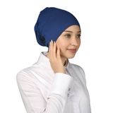 Altobeh Hazır Pratik Geçmeli Uzun Boru Tesettür Bonesi - Açık Kot