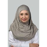 Altobeh Hazır Türban Büzgülü Pileli Pratik Eşarp Tesettür Hijab - Namaz Örtüsü - Açık Vizon - Standart