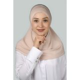 Altobeh Hazır Türban Pratik Eşarp Tesettür Hijab - Namaz Örtüsü - Bej - Standart