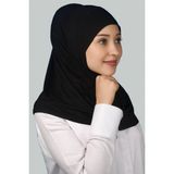 Altobeh Hazır Türban Pratik Eşarp Tesettür Hijab - Namaz Örtüsü -Siyah - Standart