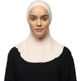 Altobeh Kadın Tesettür Pratik Boyunluklu Hijab - Sporcu Bone - Bej - Standart