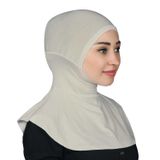 Altobeh Kadın Tesettür Pratik Boyunluklu Hijab - Sporcu Bone, Koyu Krem