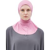 Altobeh Kadın Tesettür Pratik Boyunluklu Hijab - Sporcu Bone - Koyu Pembe - Standart