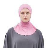 Altobeh Kadın Tesettür Pratik Boyunluklu Hijab - Sporcu Bone, Koyu Pembe