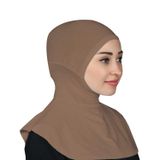 Altobeh Kadın Tesettür Pratik Boyunluklu Hijab - Sporcu Bone, Toprak