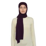 Altobeh Pratik Şapkalı Likra Şal, Mürdüm