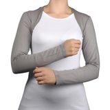 Altobeh Uzun Kollu Tesettür Bolero, Gri