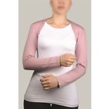 Altobeh Uzun Kollu Tesettür Bolero, Koyu Pembe