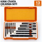 Alton 12 Parça Ters Kılavuz ve Matkap Ucu Seti/takımı