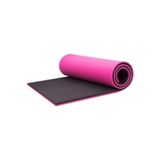 Altun 16 Mm Çift Taraflı Pembe - Siyah Pilates Matı Minderi 180 X 60 X 1,6 Cm