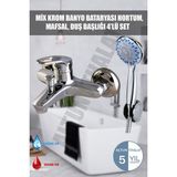 Altun 3 Yollu Arıtmalı Sıcak Soğuk Çıkışlı Evye Mutfak Bataryası Arıtmalı Musluk - Mat Siyah