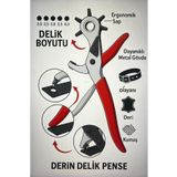 Altun 6 Farklı Boyutta Kemer Delme Pensesi Kemer Delici Delik Açıcı Şık