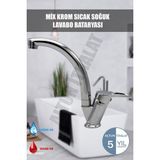 Altun Aç Kapa Mix Lavabo Bataryası Musluğu