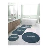 ALTUN CARPET djtyrutıyou Pelüş Halıdan Oluşan Banyo Paspası Takımı