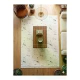 ALTUN CARPET HDGFJGHKIKM Akrilik 4 Mevsim Hali Düz Saçakli Dokuma Taban 5 Ml Hav Yuksekliği Var 7Ml Kalinlik Var