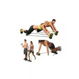 Altun T6217 Siyah Multiflex Revo Pro Egzersiz Spor Aleti Tekerlekli Lastikli Karın