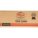 ALTUN TOZ ŞEKER BEYAZ STICK 3g 1000 Lİ